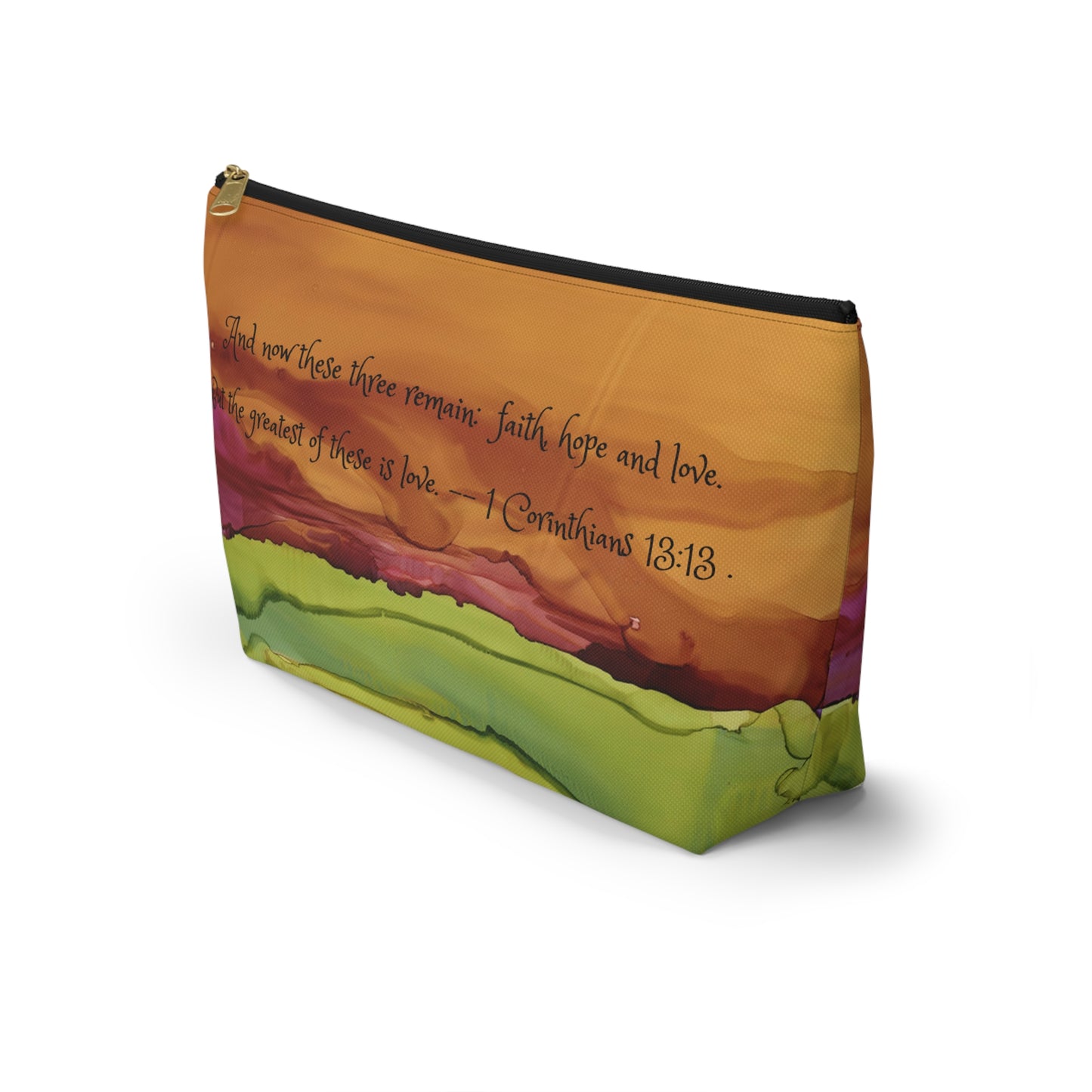 Meadow Sunset pouch - verse