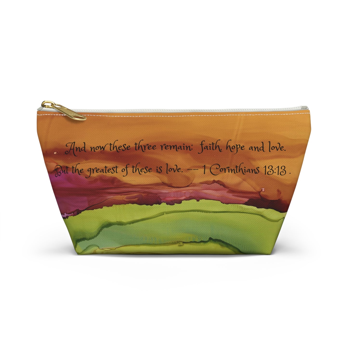 Meadow Sunset pouch - verse