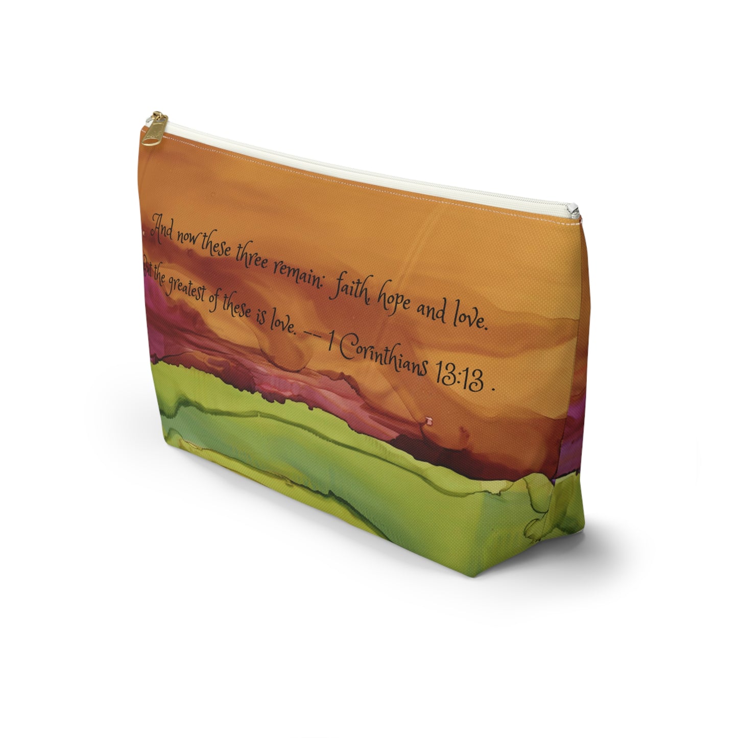 Meadow Sunset pouch - verse