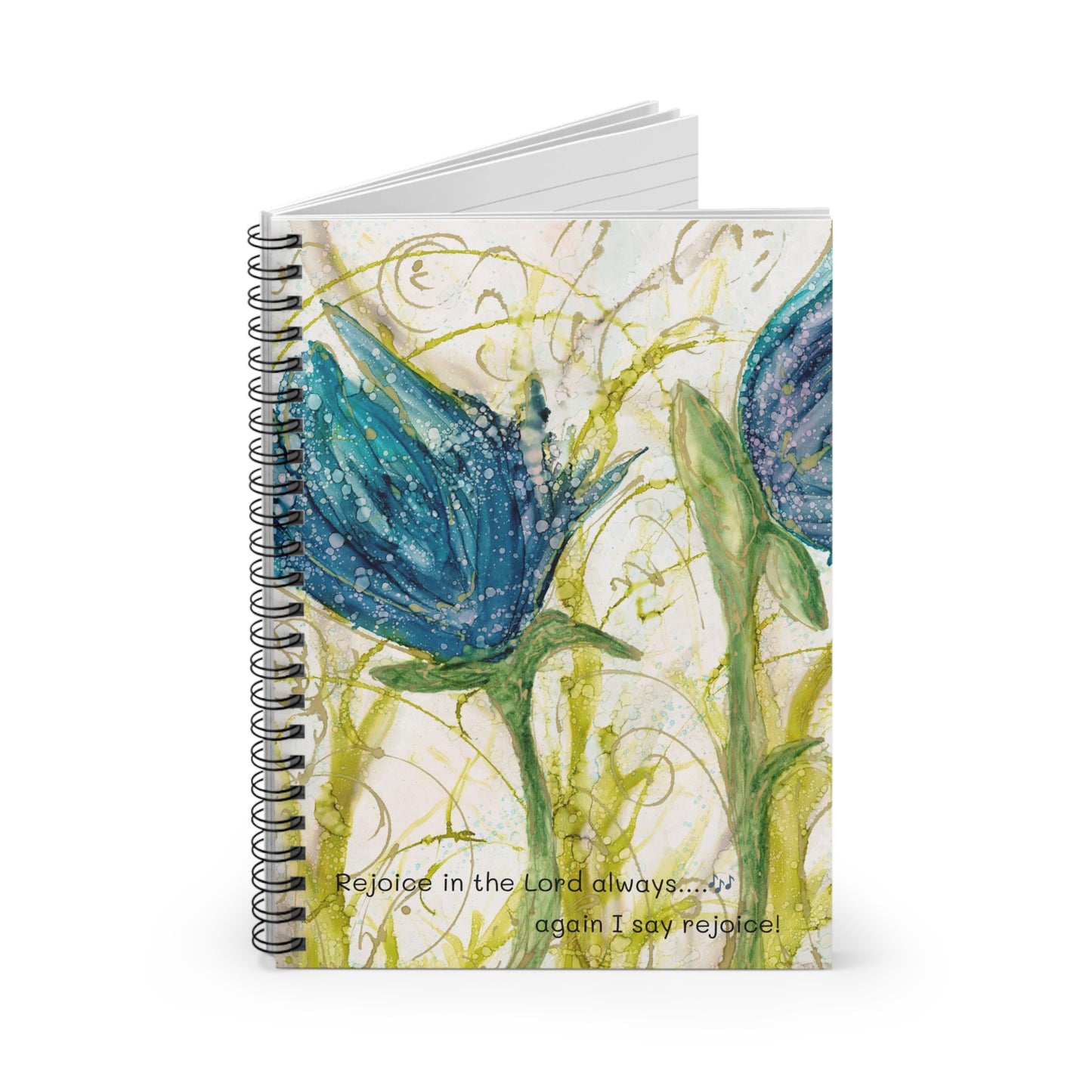 Rejoice Spiral Notebook - Ruled Line