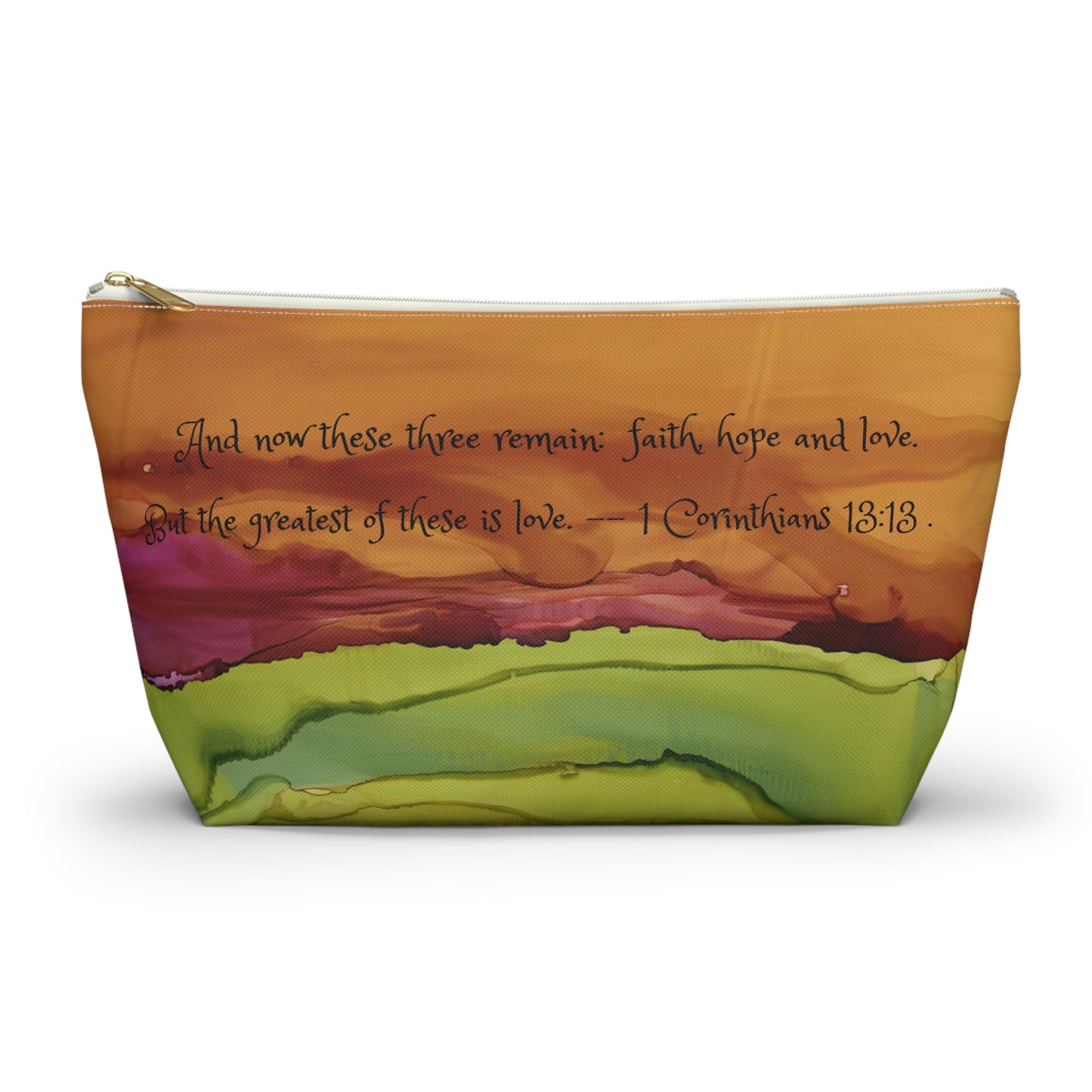 Meadow Sunset pouch - verse