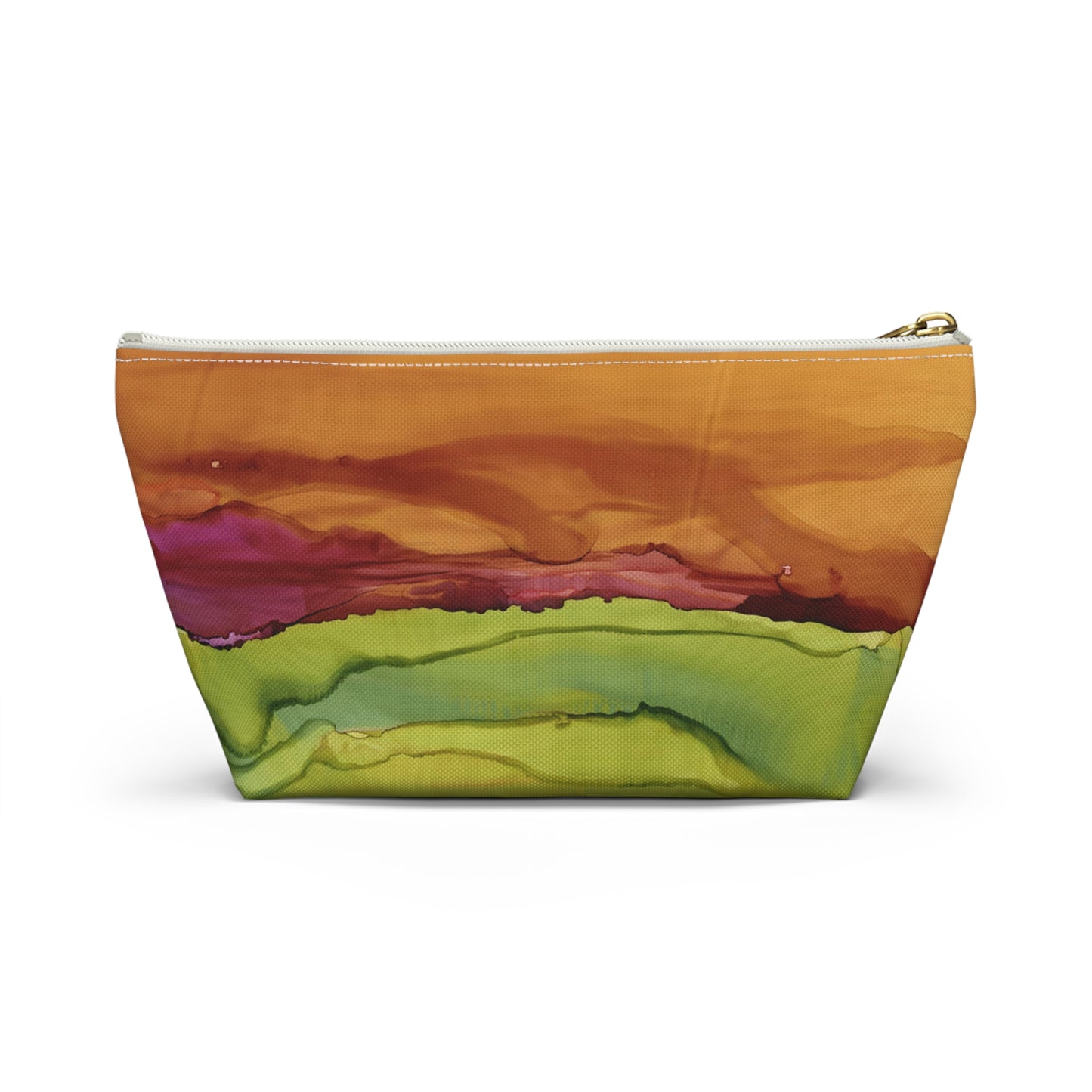 Meadow Sunset Accessory Pouch w T-bottom