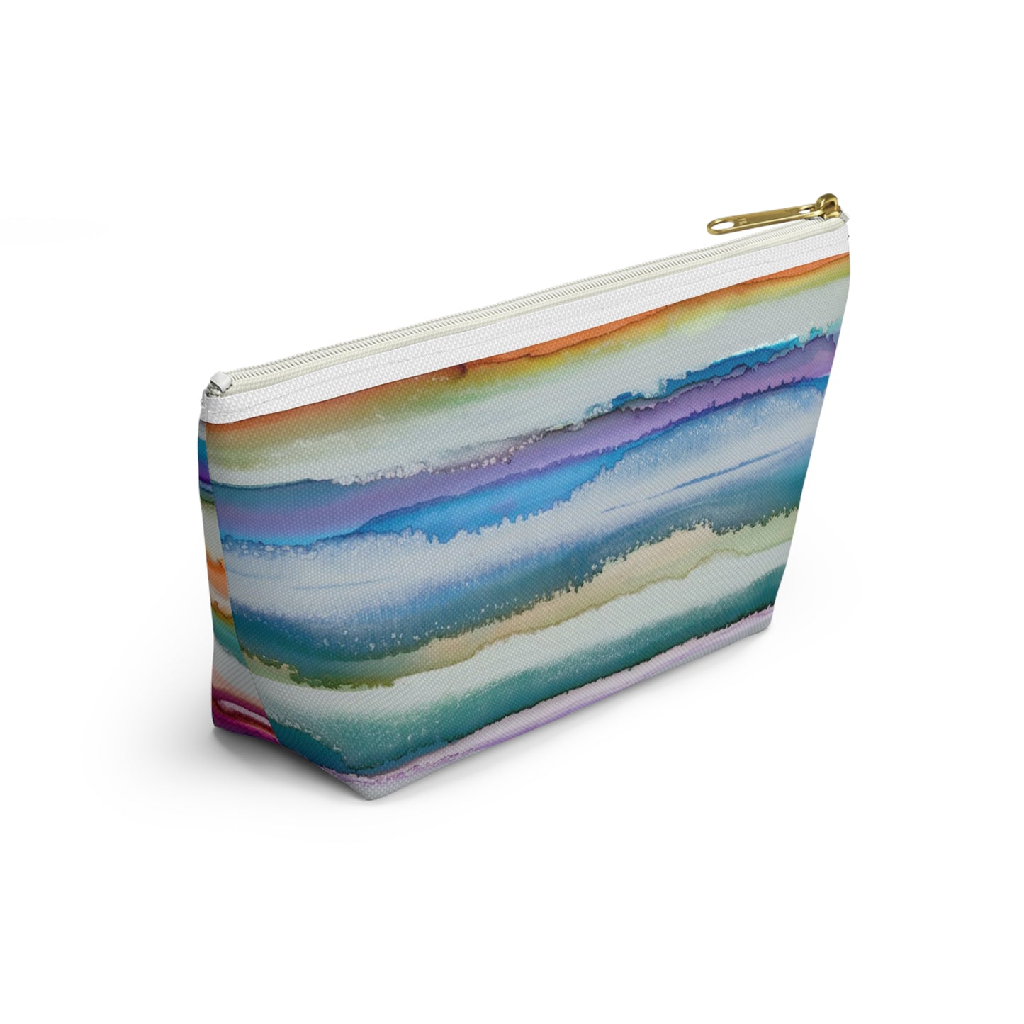 Rainbow Accessory Pouch w T-bottom