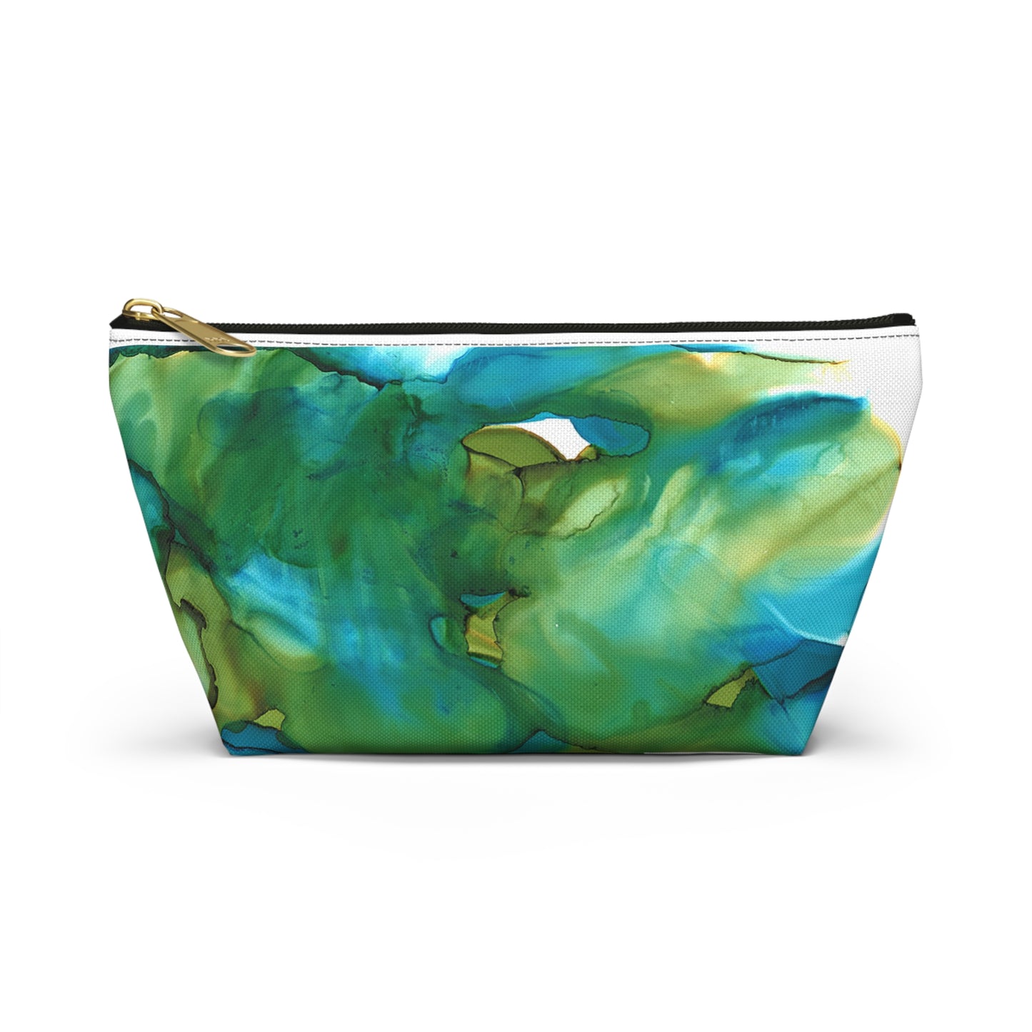 Blue Landscape Accessory Pouch w T-bottom