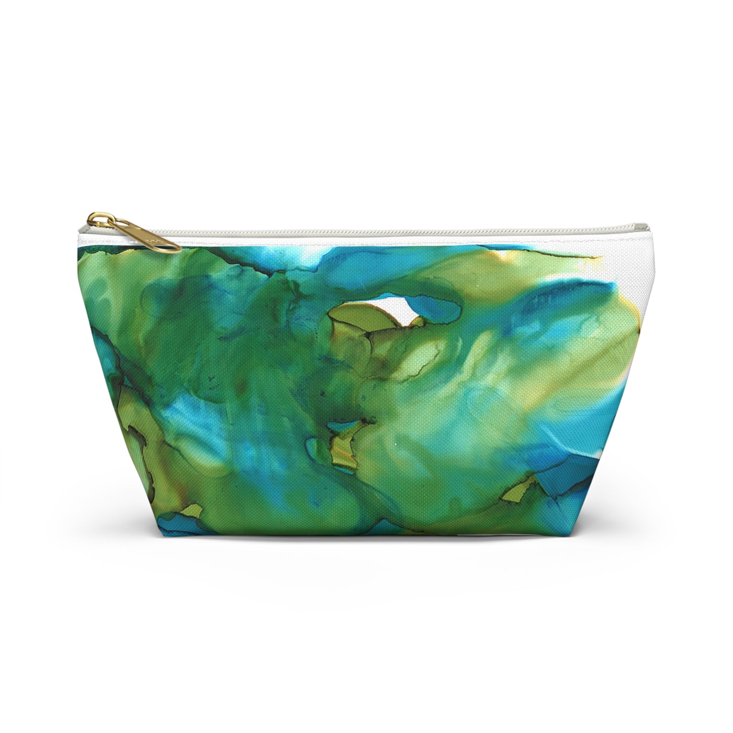 Blue Landscape Accessory Pouch w T-bottom