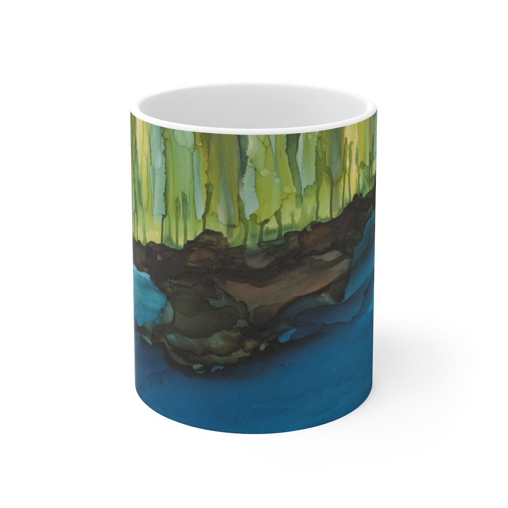 As the River Prays Ceramic Mug 11oz