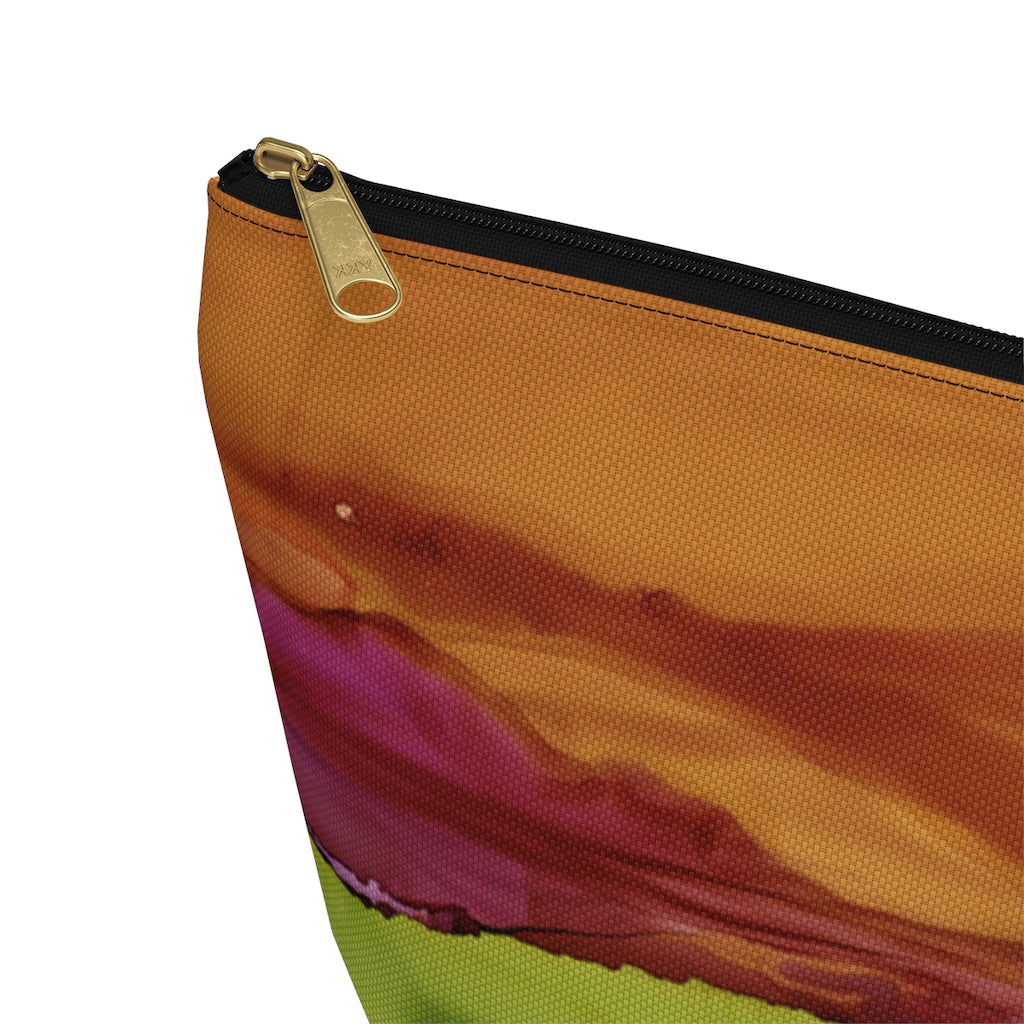 Meadow Sunset Accessory Pouch w T-bottom