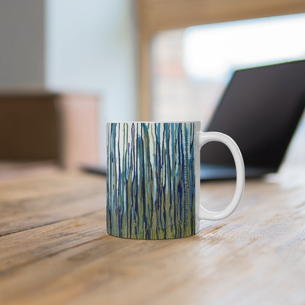 Blue Monet Ceramic Mug 11oz
