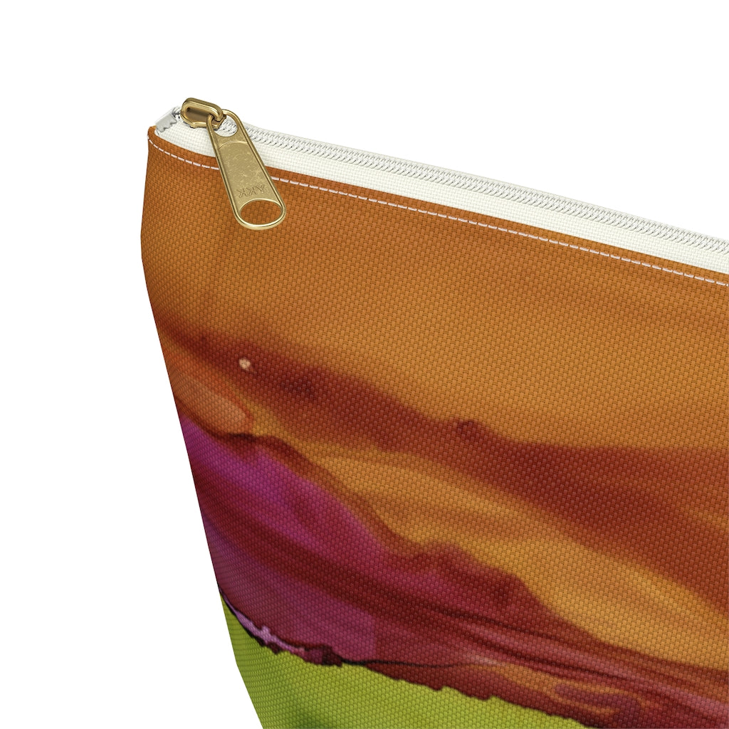 Meadow Sunset Accessory Pouch w T-bottom