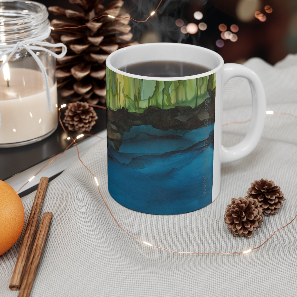 As the River Prays Ceramic Mug 11oz