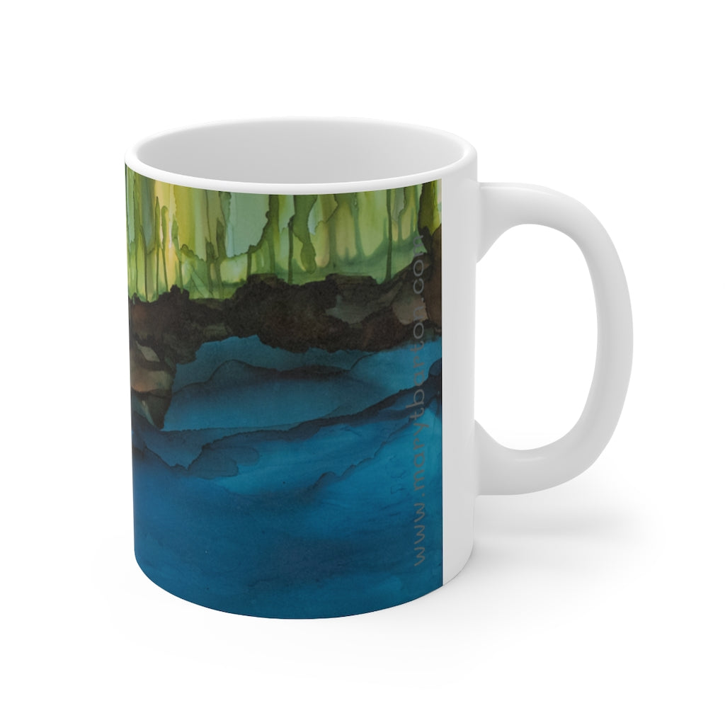 As the River Prays Ceramic Mug 11oz