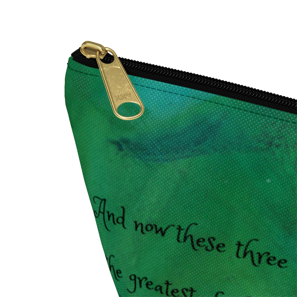 Blue Landscape pouch - verse