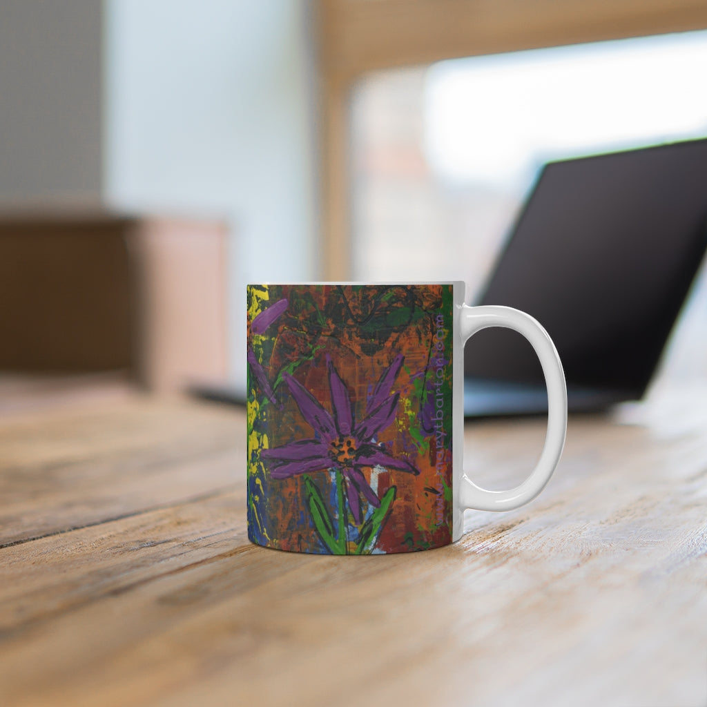 Wild Flowers Ceramic Mug 11oz