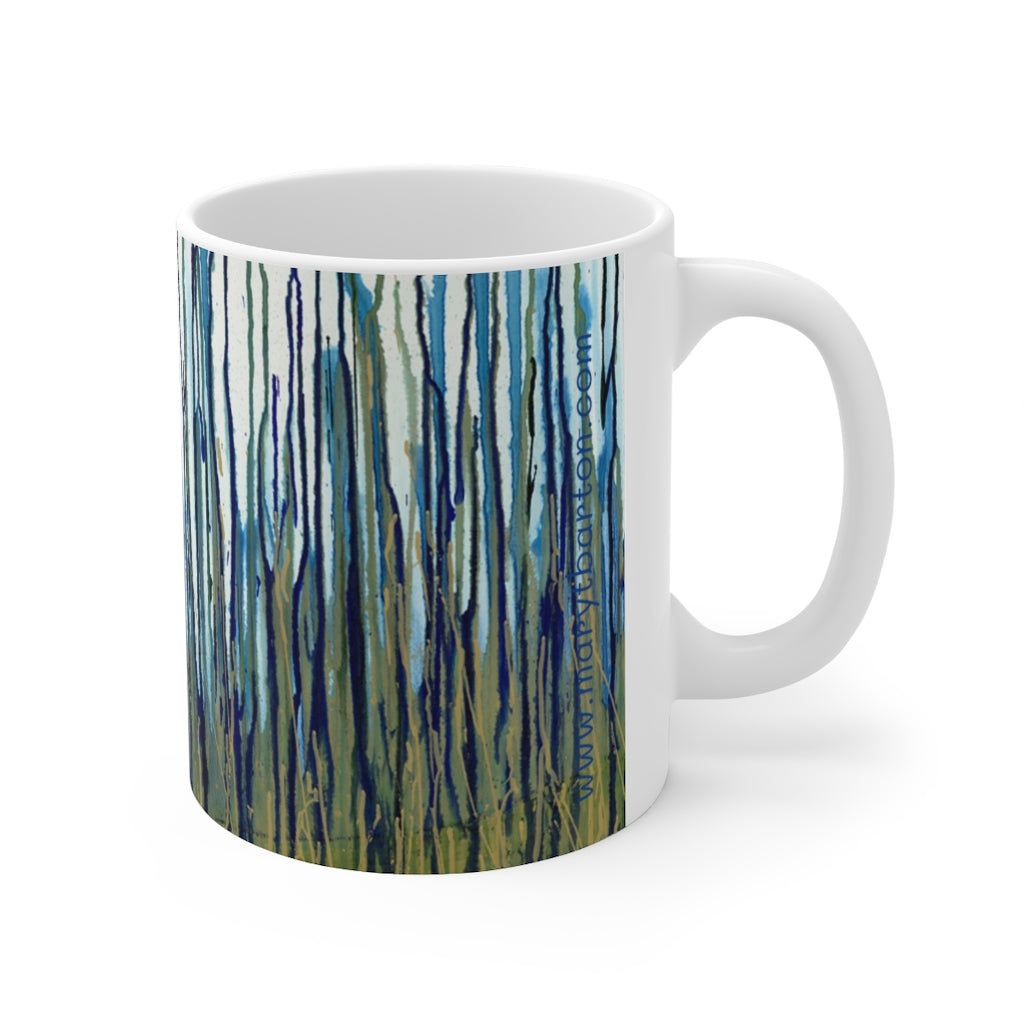 Blue Monet Ceramic Mug 11oz