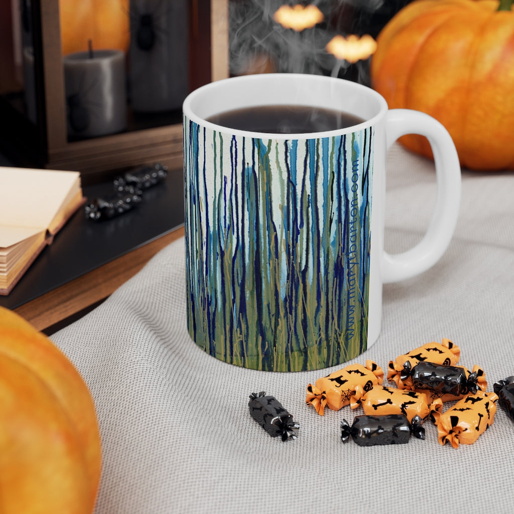 Blue Monet Ceramic Mug 11oz