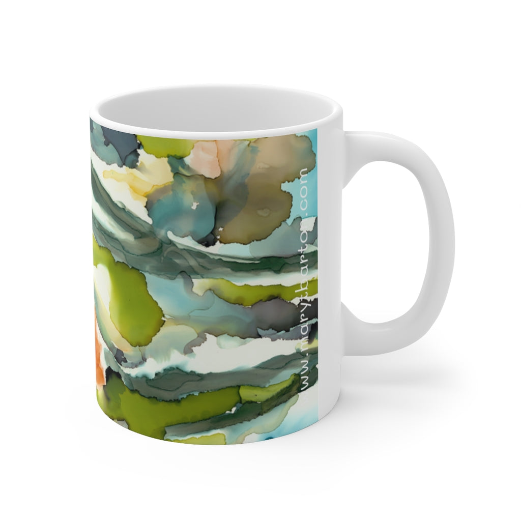 Breath of Spring Ceramic Mug 11oz