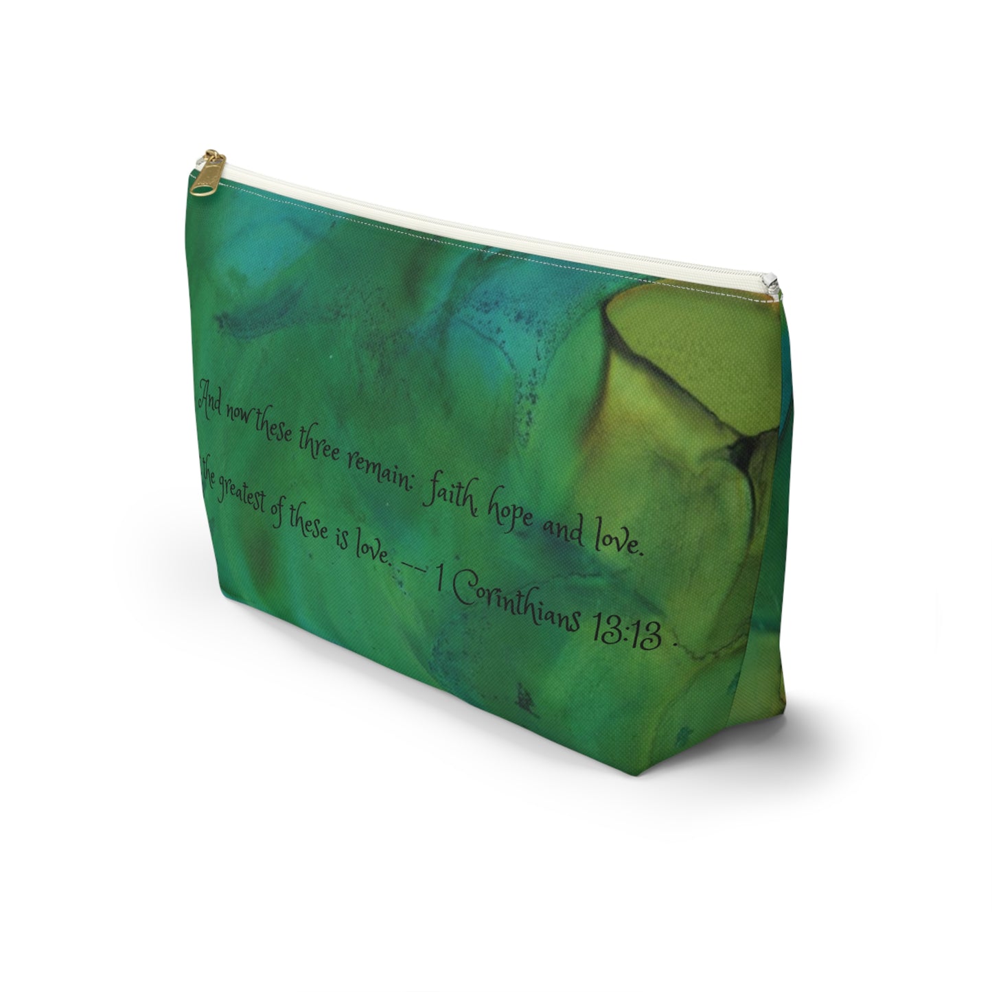 Blue Landscape pouch - verse