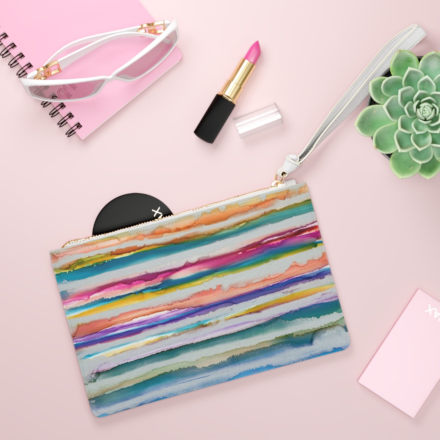 Rainbow Clutch Bag