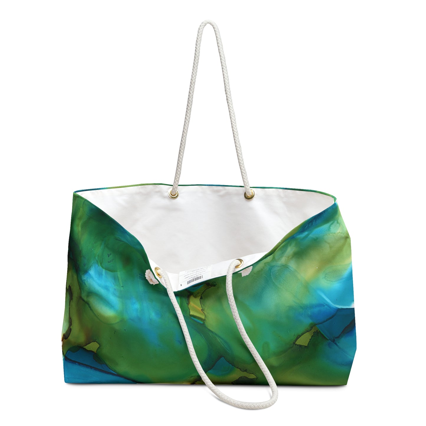 Blue Landscape Weekender Bag