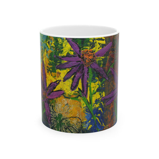 Wild Flowers Ceramic Mug 11oz