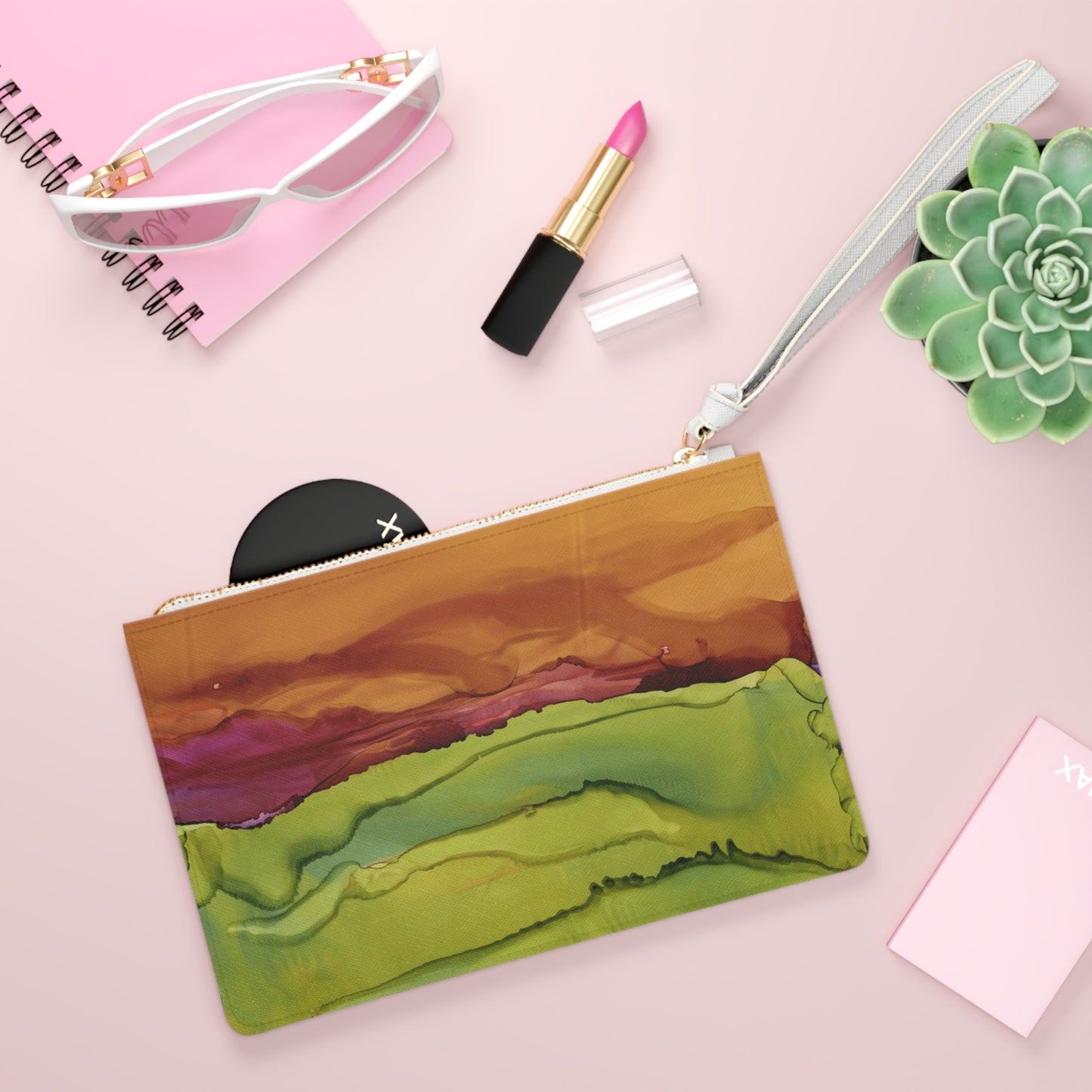 Meadow Sunset Clutch Bag