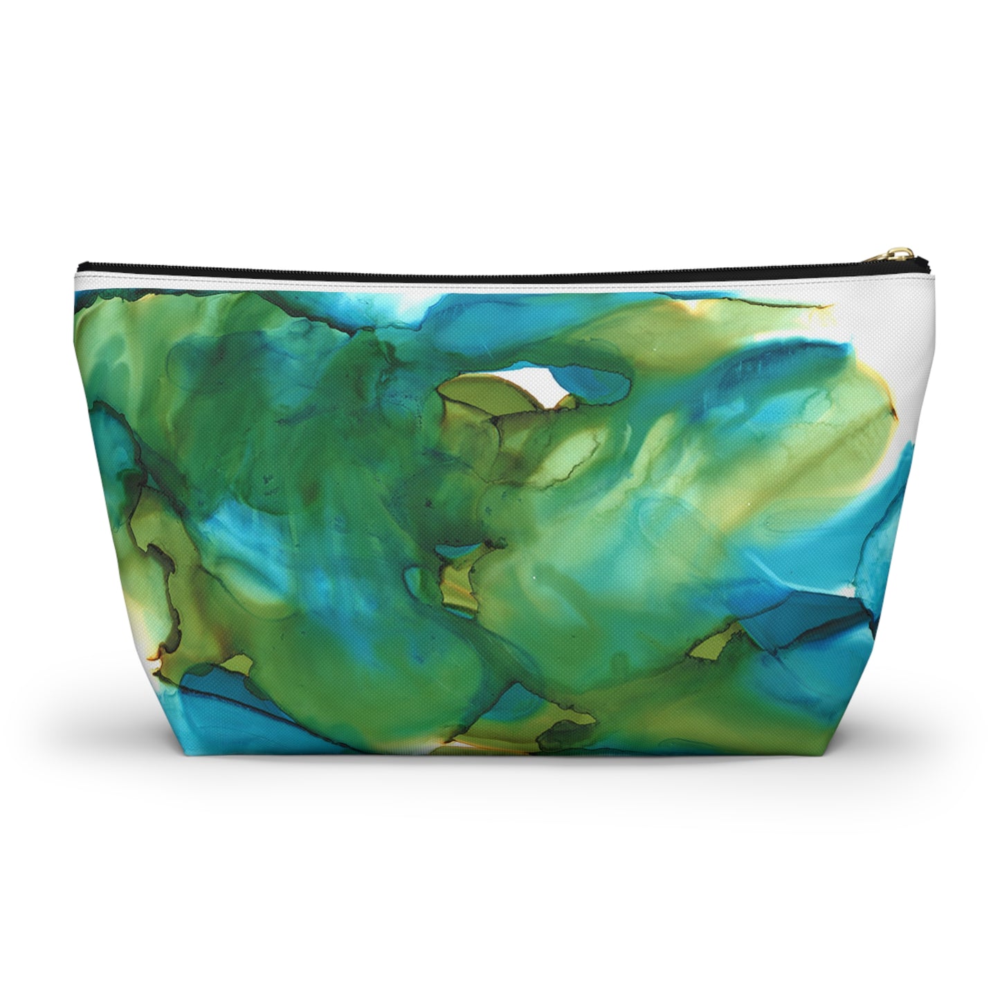 Blue Landscape Accessory Pouch w T-bottom
