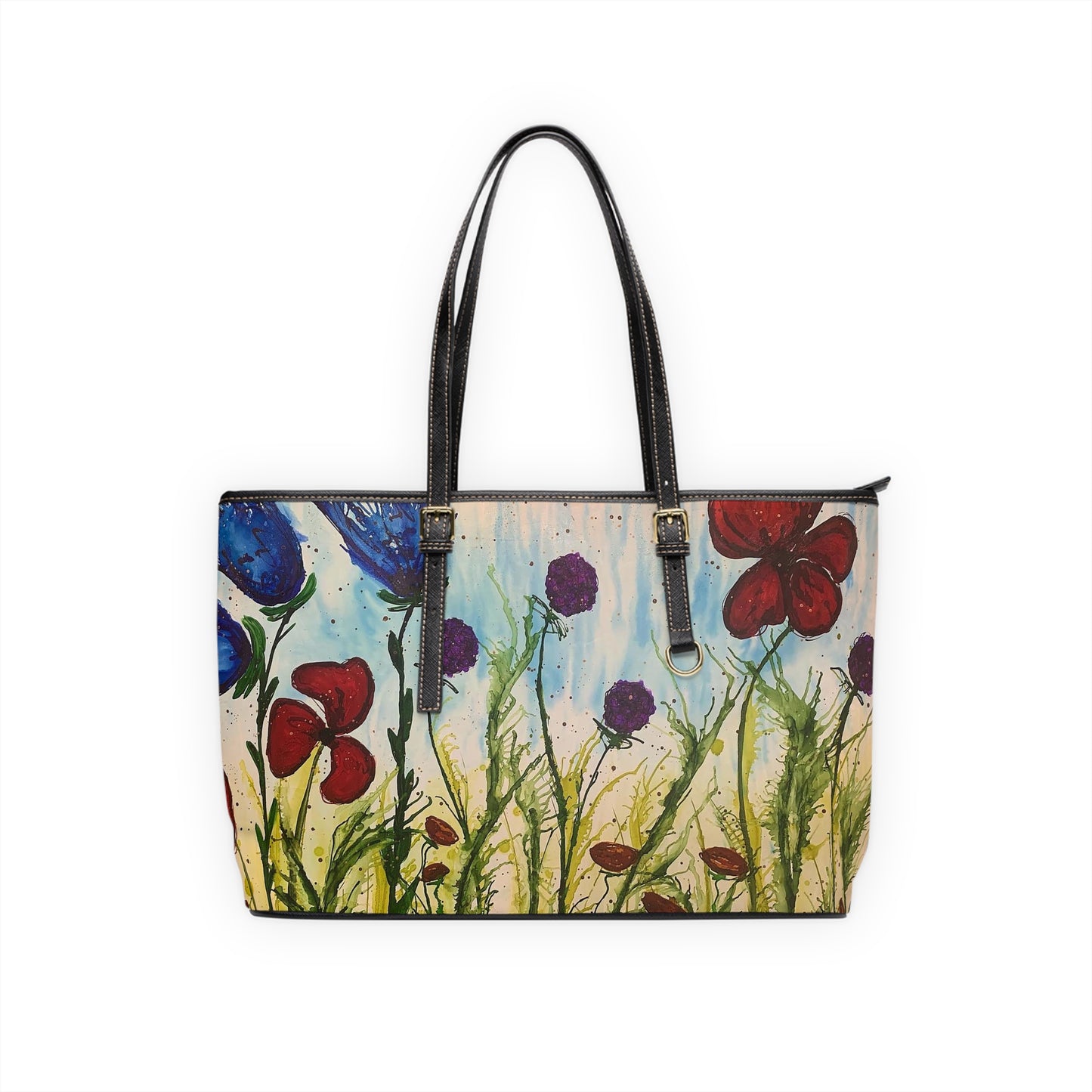 Rise Up Leather Shoulder Bag