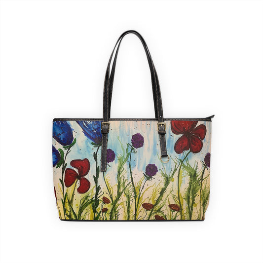 Rise Up Leather Shoulder Bag