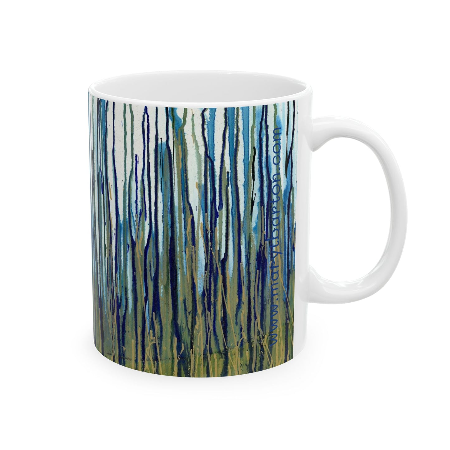Blue Monet Ceramic Mug 11oz