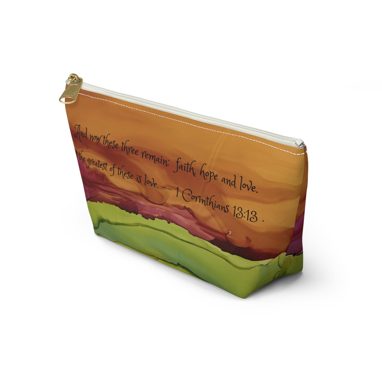 Meadow Sunset pouch - verse
