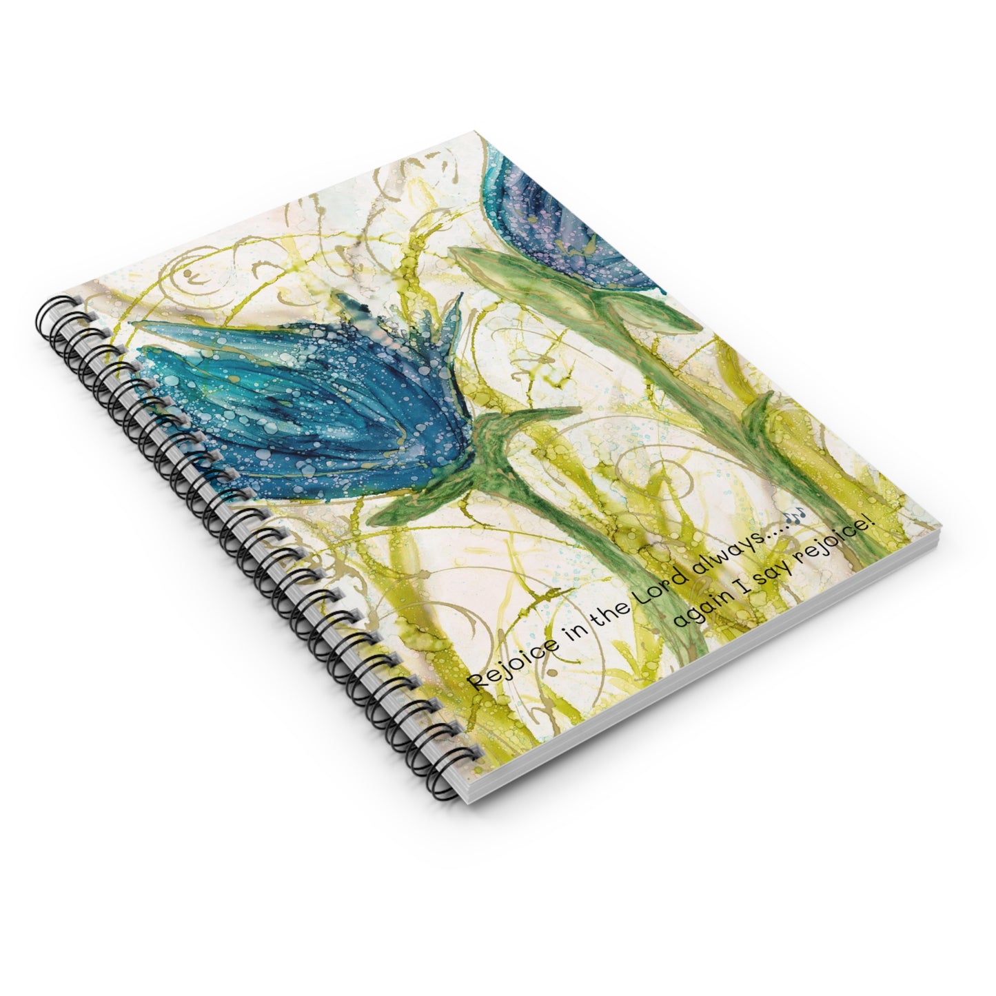 Rejoice Spiral Notebook - Ruled Line