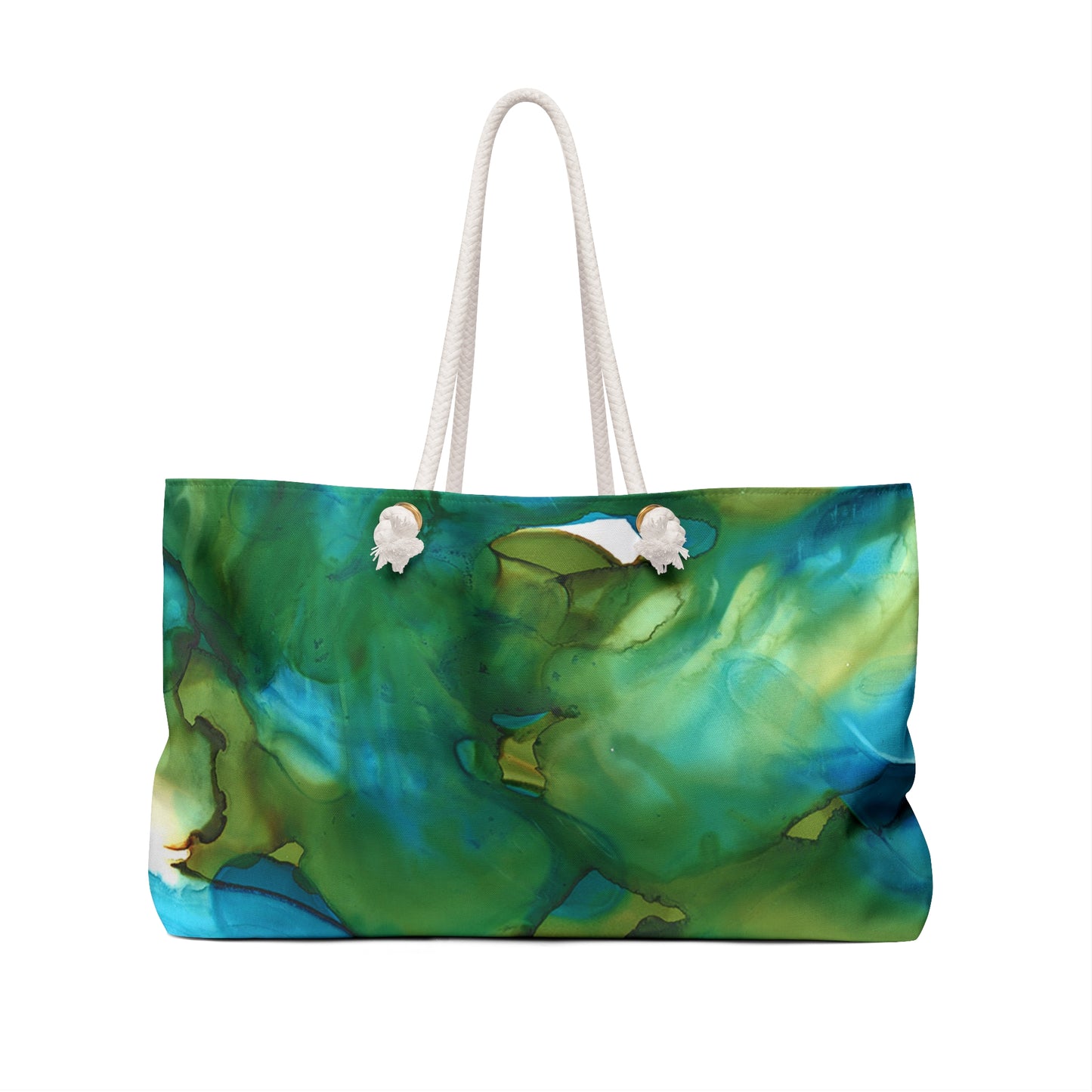 Blue Landscape Weekender Bag