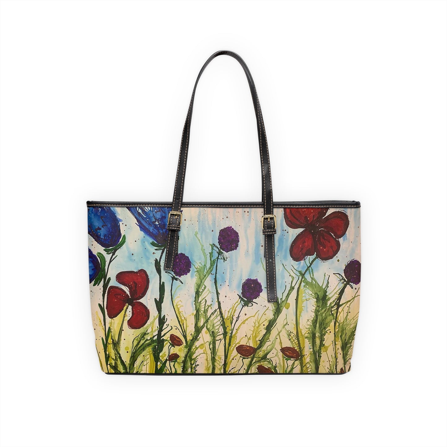 Rise Up Leather Shoulder Bag