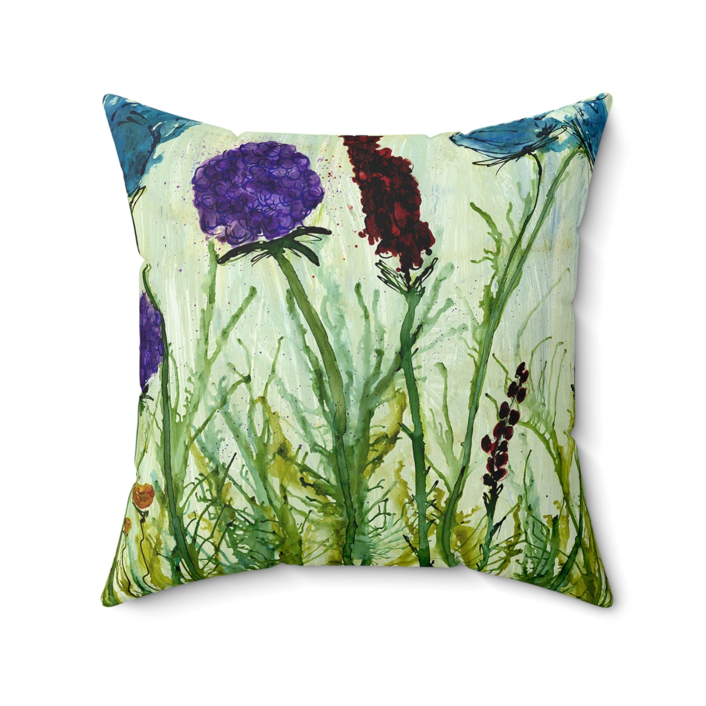 Spring Has Sprung/Conversation with Monet Pillow (double-sided)