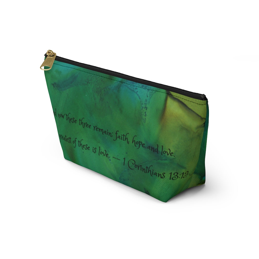 Blue Landscape pouch - verse