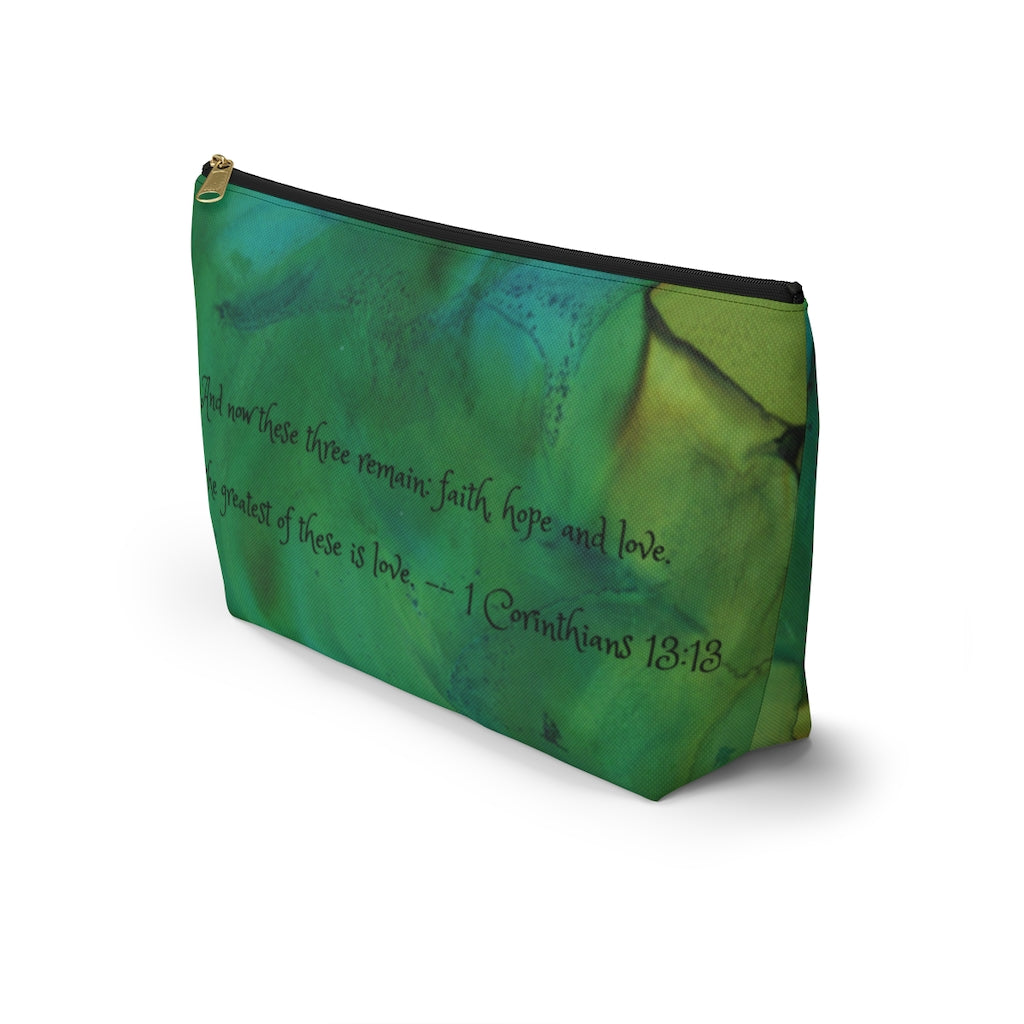 Blue Landscape pouch - verse