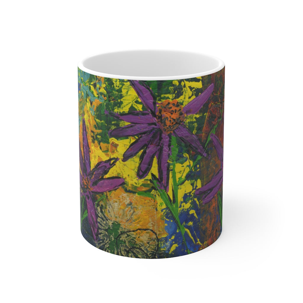 Wild Flowers Ceramic Mug 11oz